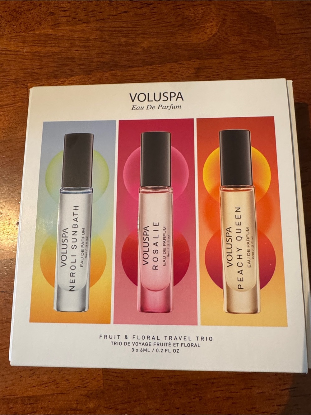 Voluspa Fruit and Floral Travel Trio